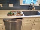 Chesapeake Bay Retriever Christmas Cookies Dish Drying Mat Absorbent Dish Drying Mat Pad for Kitchen Counter Dish Drainer Mat for Countertop, 14 x 21"