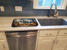 Saint Bernard Spooky Halloween Dish Drying Mat Absorbent Dish Drying Mat Pad for Kitchen Counter Dish Drainer Mat for Countertop, 14 x 21", Multicolor