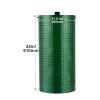 Dog Poop Trash Can with 50 Liner Bags, 11.5 Gallons Outdoor Dog Waste Bin with Lid & Liner Clip for Pet Waste Station
