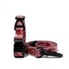 Trendy Printed PVC Dog Leash & Collar Set | Waterproof Heavy Duty Pet Lead