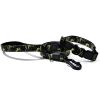 Graffiti Waterproof Dog Collar and Leash Set, Custom Logo Durable PVC Pet Leash for Small Medium Large Dogs
