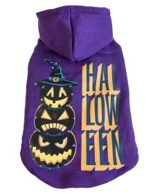 Pet Life LED Lighting Halloween Happy Snowman Hooded Sweater Pet Costume (size: X-Small - (FBP6PLXS))