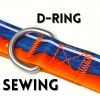 Blue-Orange Gradient Dog Collar & Leash Set, Waterproof Wear-Resistant TPU, Transparent Quick-Release Buckle, for Small & Medium Dogs