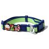 Christmas Themed Dog Collar and Leash Set, Waterproof PVC Pet Collar with Cute Charms for Small Medium Dogs